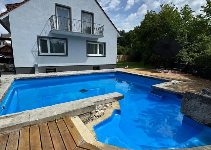 House With Privat Pool & Dream Garden 아파트 *